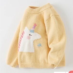 Chenille Unicorn Sweater 2-3T